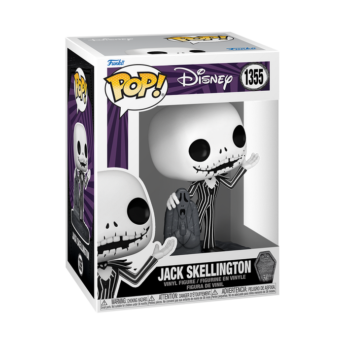 Funko Pop Disney: Mundo De Jack 30 Aniversario - Jack Con Lapida