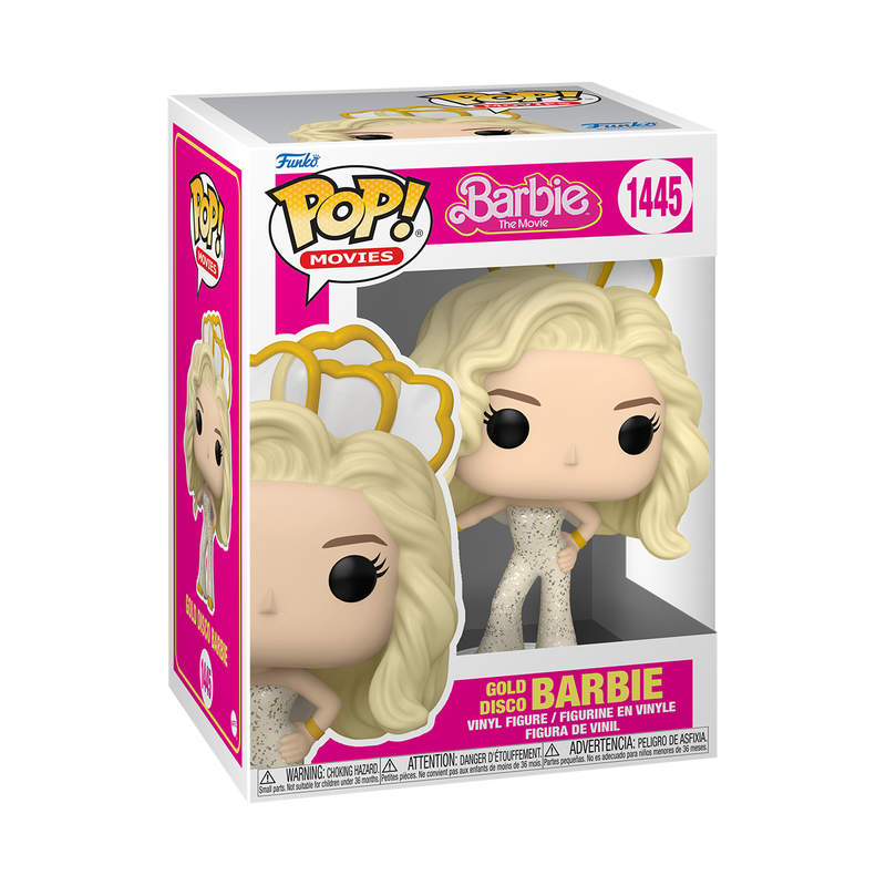 Funko Pop Movies: Barbie - Barbie Disco Gold
