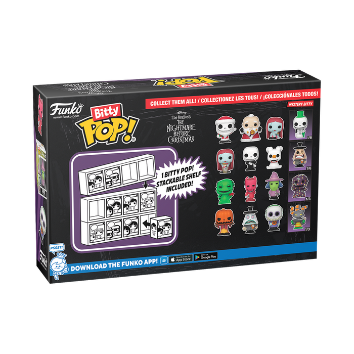 Funko Bitty Pop: Mundo De Jack - Sally 4 Pack