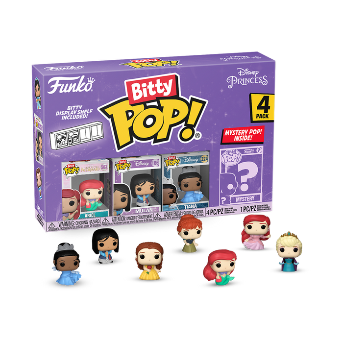 Funko Bitty Pop: Disney - Ariel 4 Pack