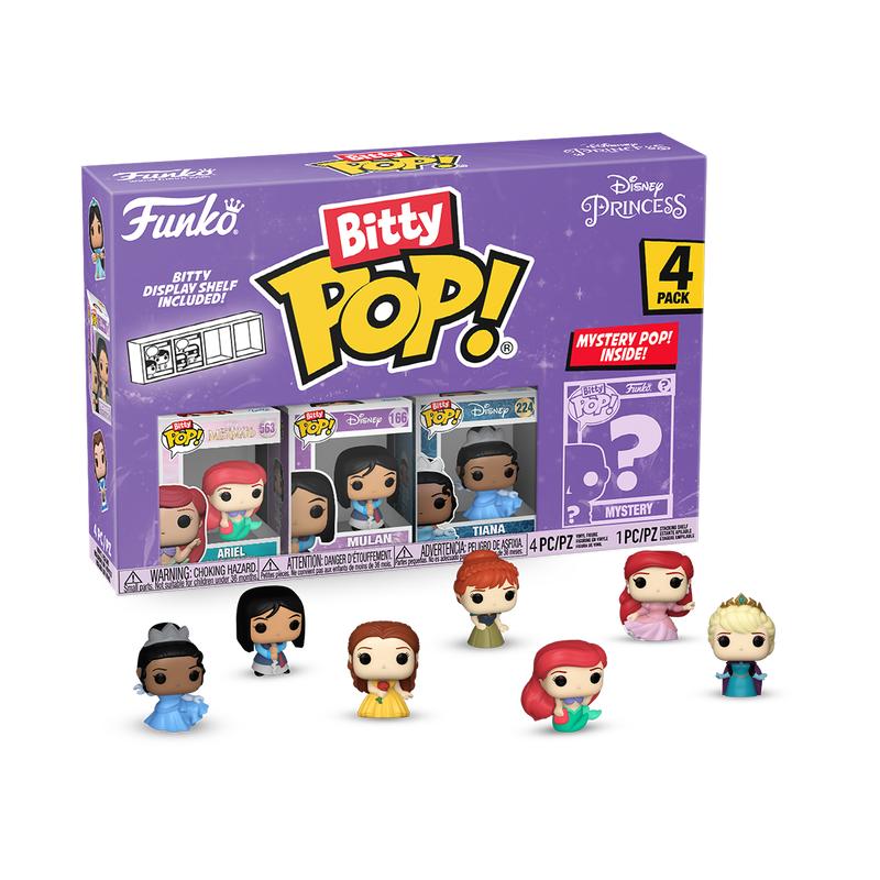 Funko Bitty Pop: Disney - Ariel 4 Pack