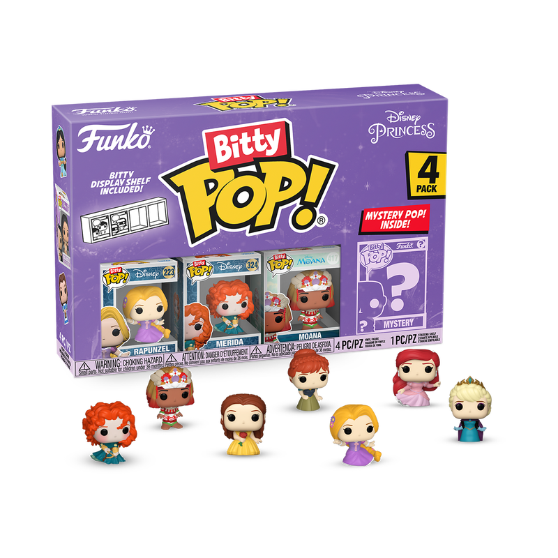Funko Bitty Pop: Disney - Rapunzel 4 Pack