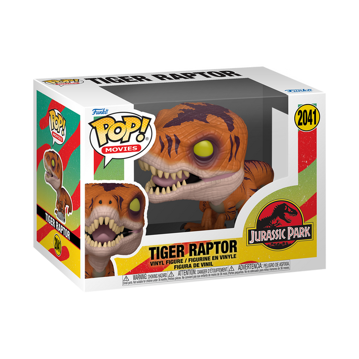 Funko Pop Movies: Jurassic Park - Tigre Raptor