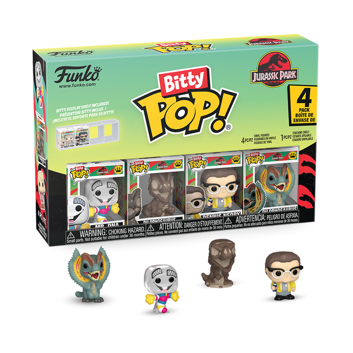 Funko Bitty Pop 4pk: Jurassic Park - Mr DNA