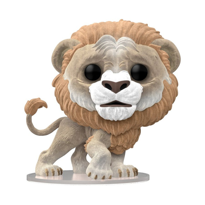 Funko Pop Movies: Wicked Parte 2 - Leon Cobarde Flocked Exclusivo