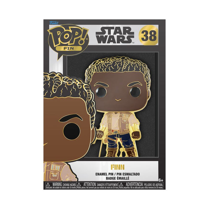 Funko Pop Pin: Star Wars: Finn Pin Esmaltado