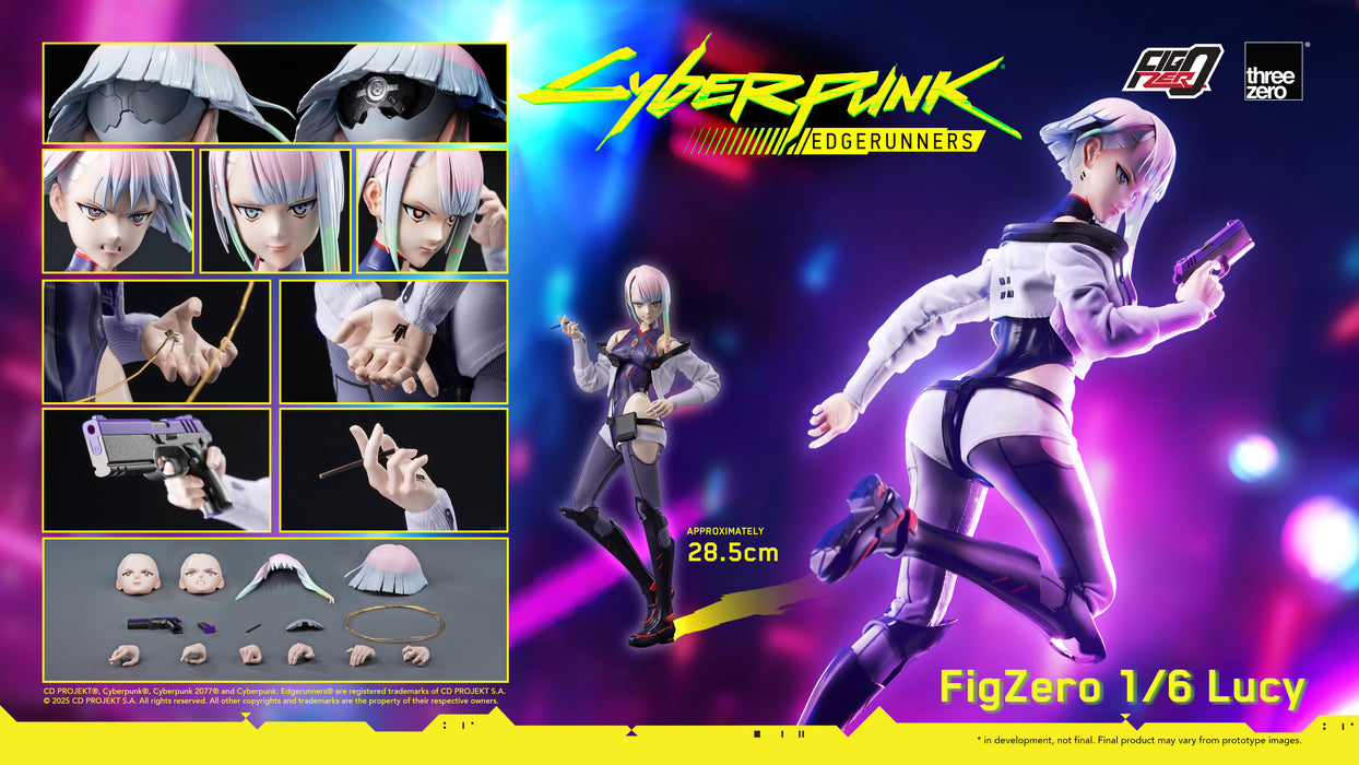 Threezero Figzero: Cyberpunk Edgerunners - Lucy Escala 1/6