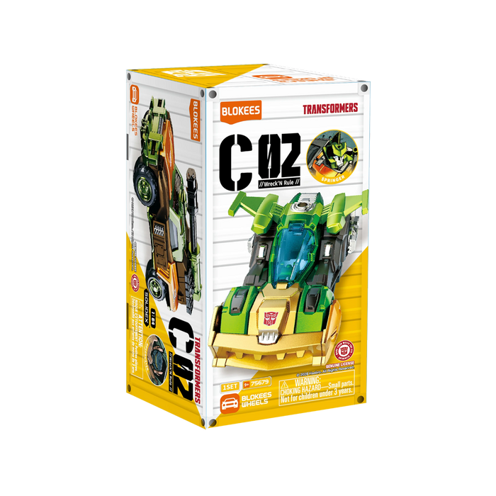 Blokees Transfomers Blokees Wheels: C02 Wreck N Rule Unitario sorpresa 75679