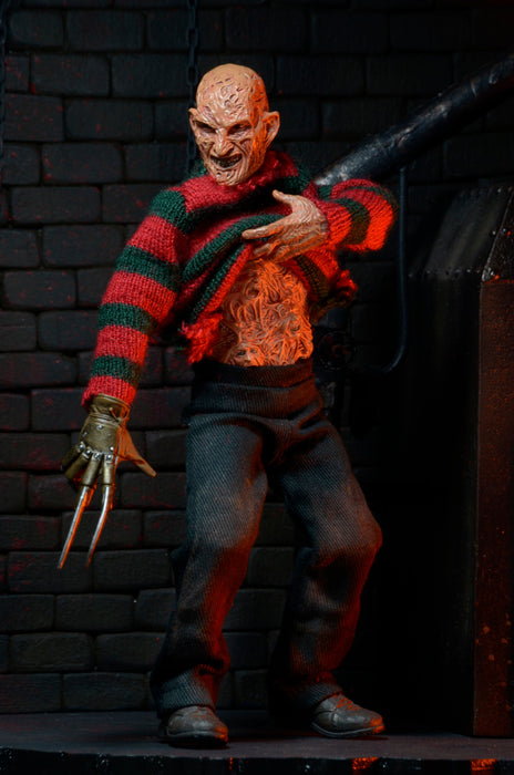 NECA Figura de Accion Vestida: Pesadilla En La Calle Del Infierno - Freddy Dream Warriors 8 Pulgadas