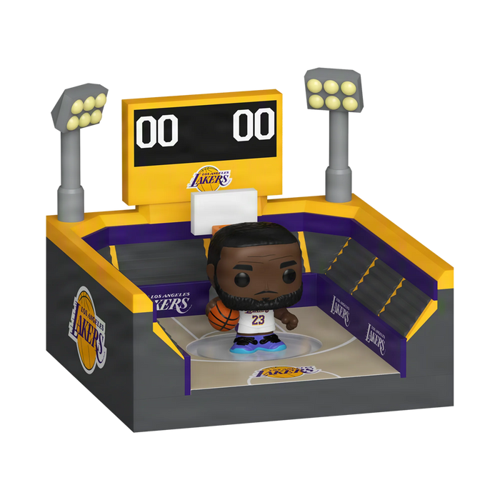 Funko Bitty Pop Town: Arena - Lakers con LeBron James