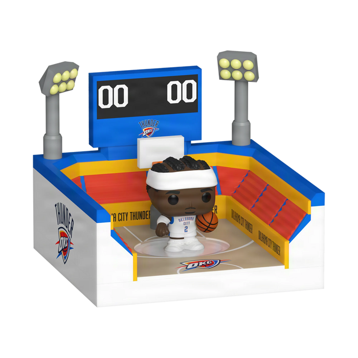 Funko Bitty Pop Town: Arena - Thunder con Shai Gilgeous Alexander