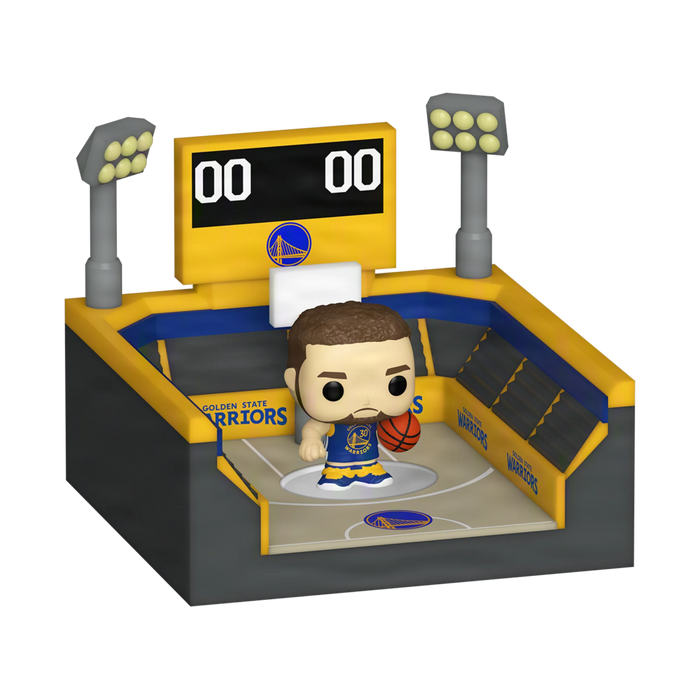 Funko Bitty Pop Town: Arena - Warriors con Stephen Curry