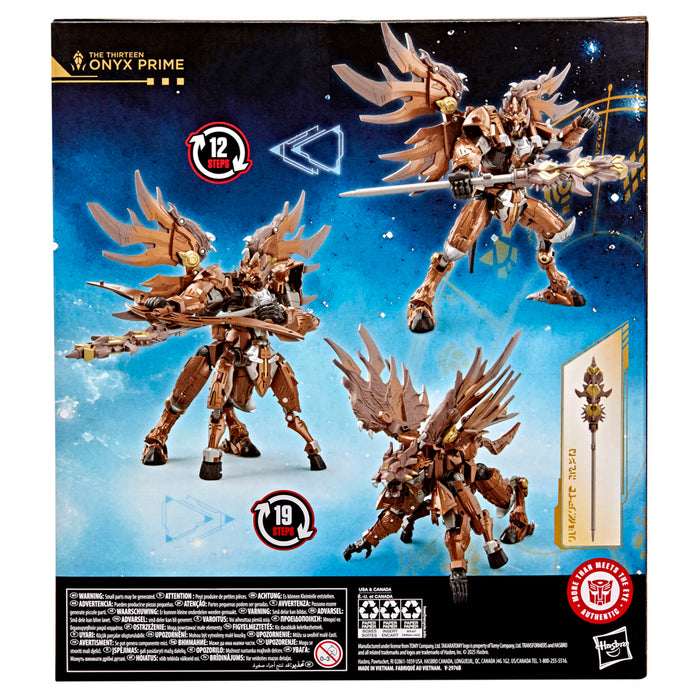 Transformers Studio Series Leader Class: Age Of The Primes - The Thirteen Onyx Prime