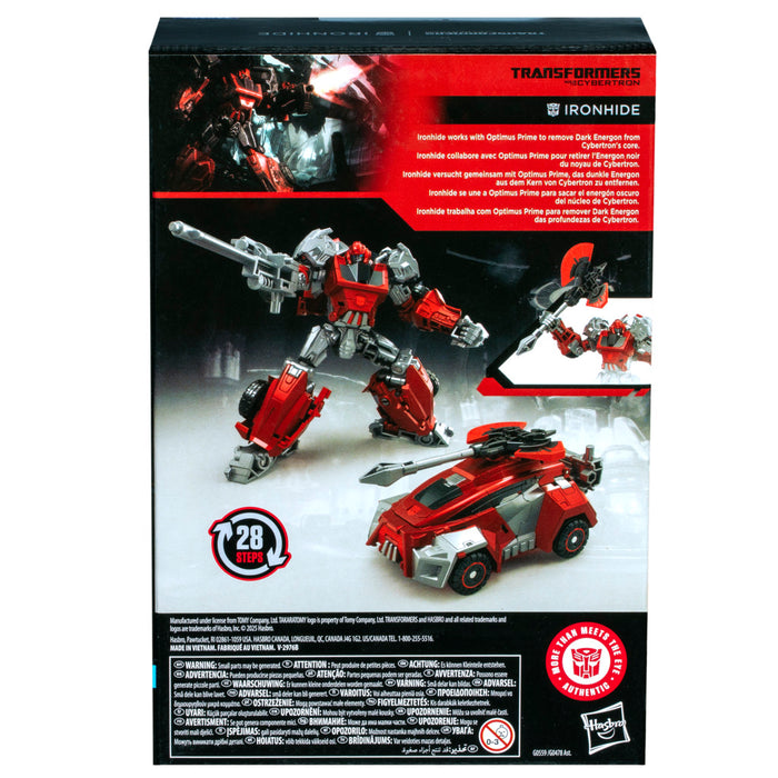 Transformers Studio Series Voyager Class: La Guerra Por Cybertron - Ironhide