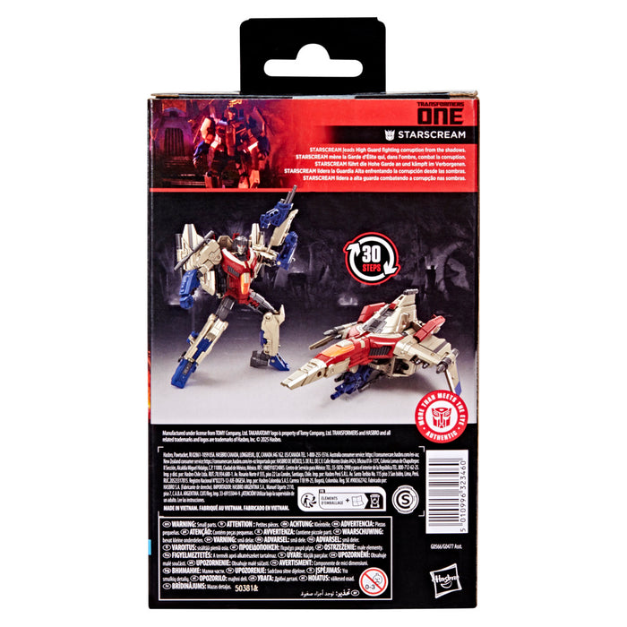 Transformers Studio Series Deluxe Class: Transformers One - Starscream