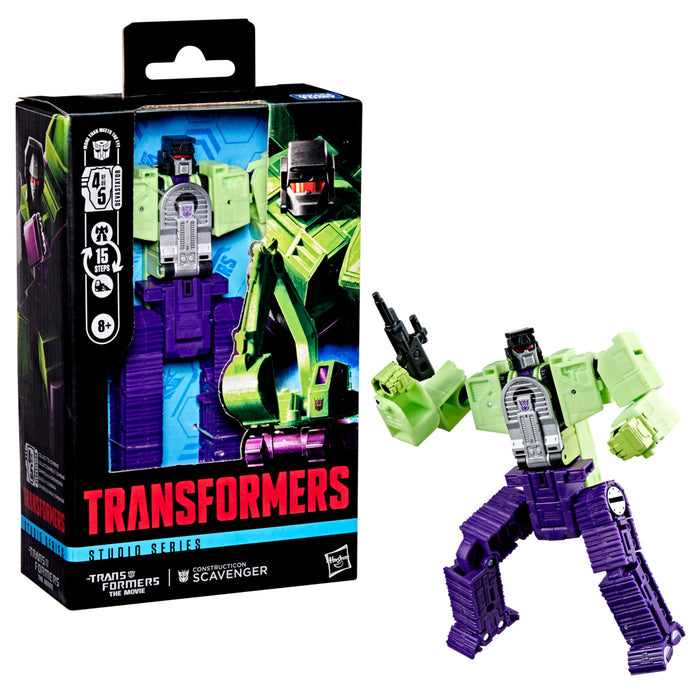 Transformers Studio Series Deluxe Class: The Movie - Constructicon Scavenger