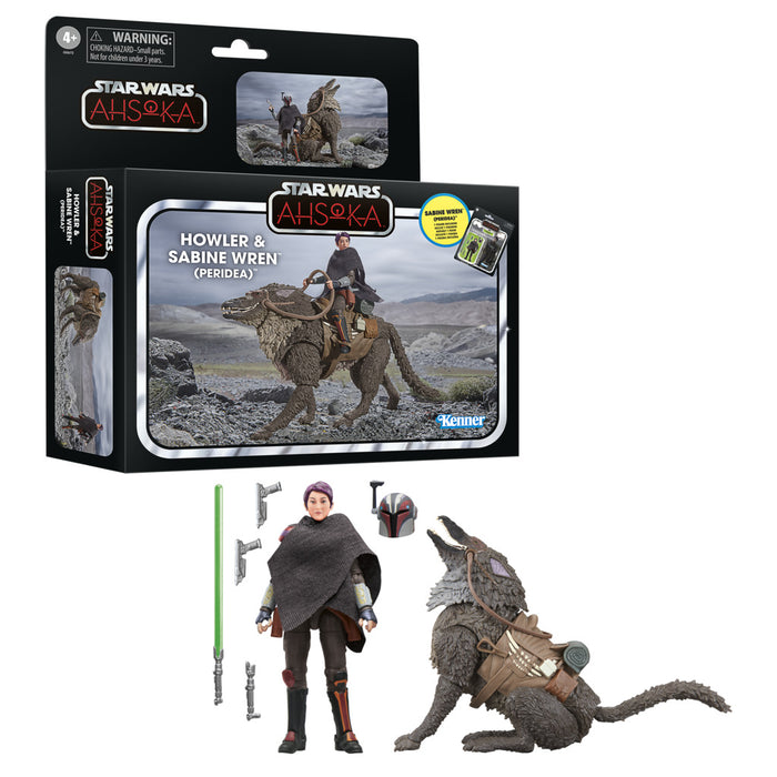 Star Wars The Vintage Collection: Ahsoka - Howler Y Sabine Wren Peridea
