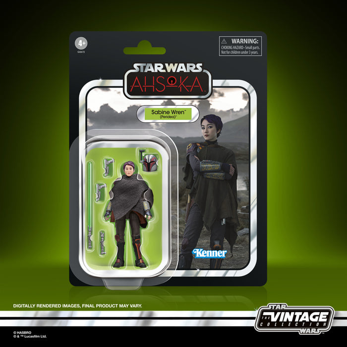 Star Wars The Vintage Collection: Ahsoka - Howler Y Sabine Wren Peridea