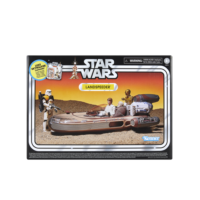 Star Wars The Vintage Collection: A New Hope - Luke Skywalker Y Speeder Terrestre