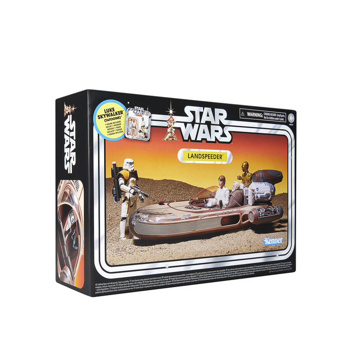 Star Wars The Vintage Collection: A New Hope - Luke Skywalker Y Speeder Terrestre
