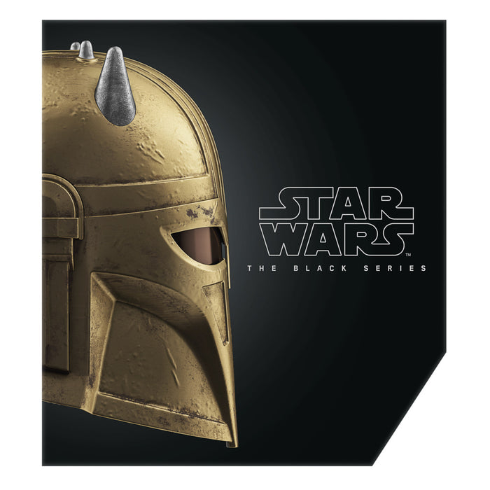 Star Wars The Black Series: The Mandalorian - La Armera Casco Electronico Premium Replica