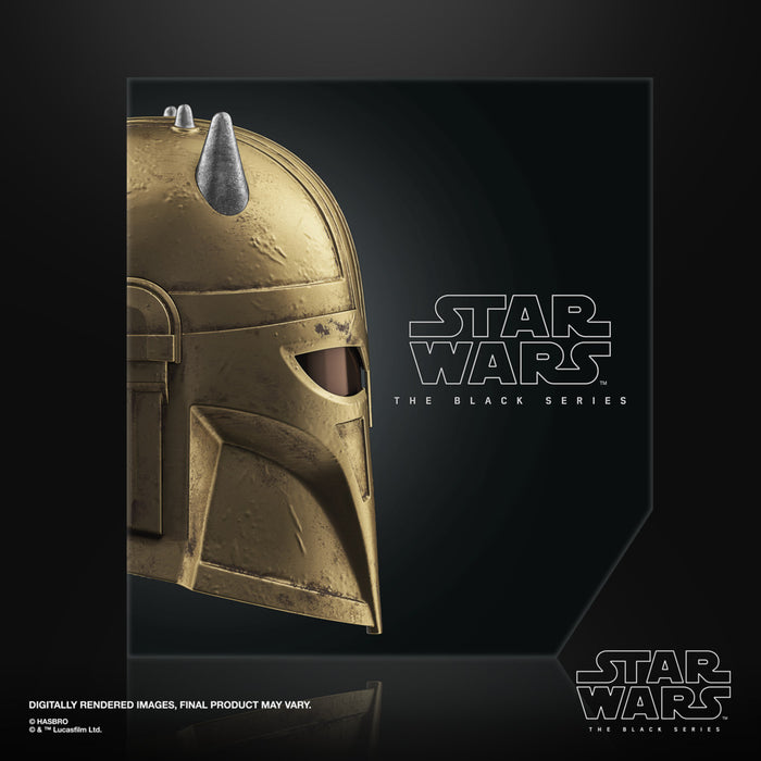 Star Wars The Black Series: The Mandalorian - La Armera Casco Electronico Premium Replica