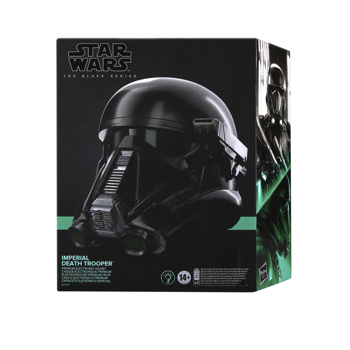 Star Wars The Black Series: Rogue One - Imperial Death Trooper Casco Electronico Premium Replica