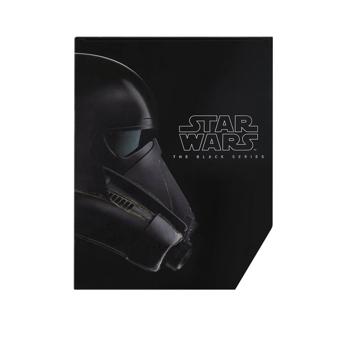 Star Wars The Black Series: Rogue One - Imperial Death Trooper Casco Electronico Premium Replica