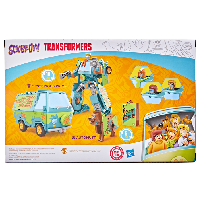 Transformers Studio Series X Scooby Doo: Mysterious Prime Y Automutt