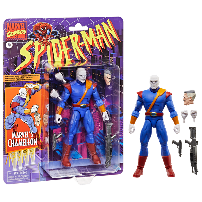 Marvel Legends Series: Spiderman - Chameleon Imitador Manipulador