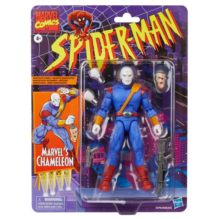 Marvel Legends Series: Spiderman - Chameleon Imitador Manipulador