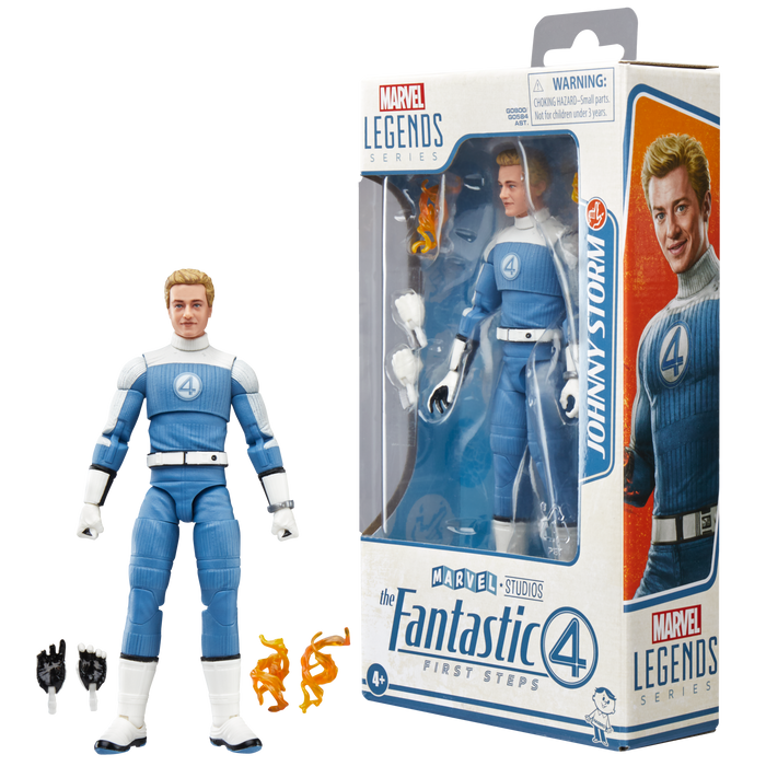 Marvel Legends Series: Los 4 Fantasticos Primeros Pasos - Johnny Storm