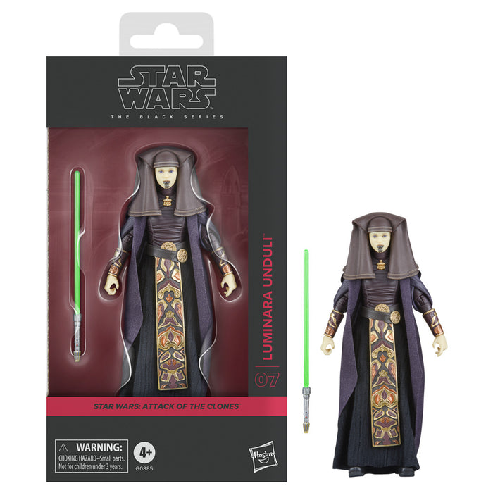 Star Wars The Black Series: Star Wars Attack Of The Clones - Luminara Unduli
