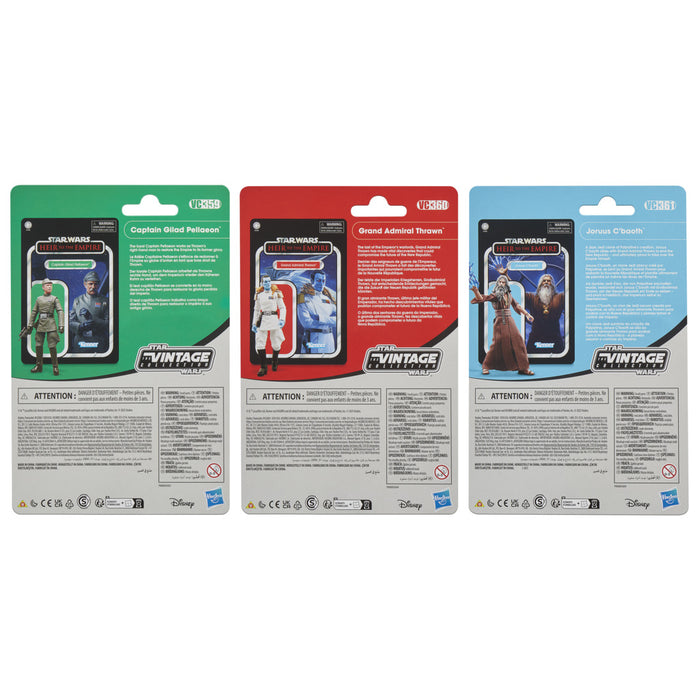 Star Wars The Vintage Collection: Heir To The Empire - Capitan Gilad P, G Admiral Thrawn, Joruus Cbaoth 3 Pack