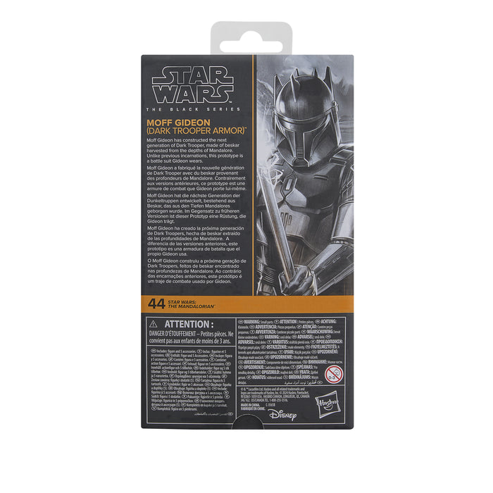 Star Wars The Black Series: The Mandalorian - Moff Gideon Dark Trooper Armor