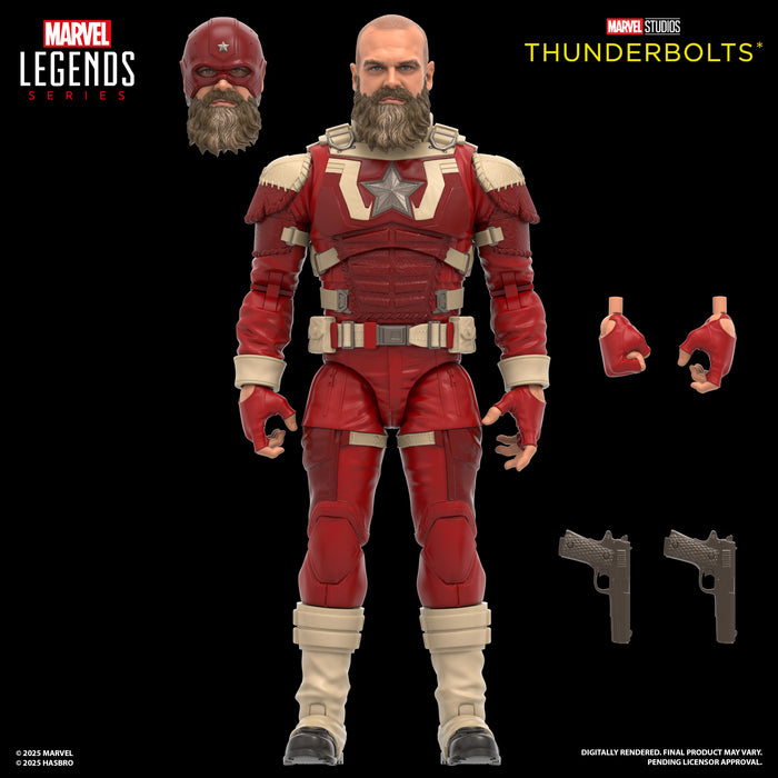 Marvel Legends Series: Thunderbolts - Yelena Belova Y Red Guardian 2 Pack