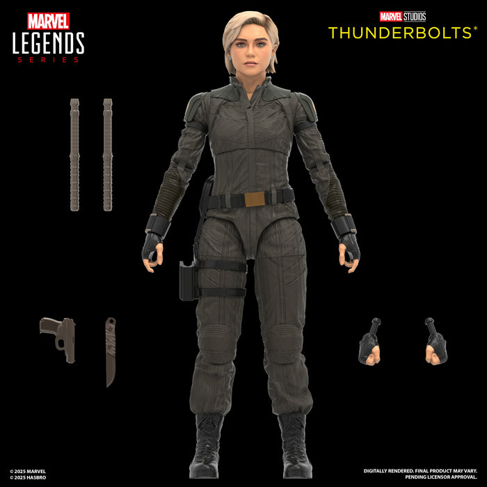 Marvel Legends Series: Thunderbolts - Yelena Belova Y Red Guardian 2 Pack