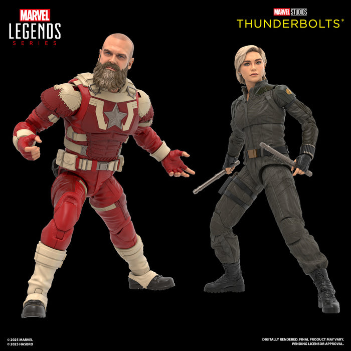 Marvel Legends Series: Thunderbolts - Yelena Belova Y Red Guardian 2 Pack