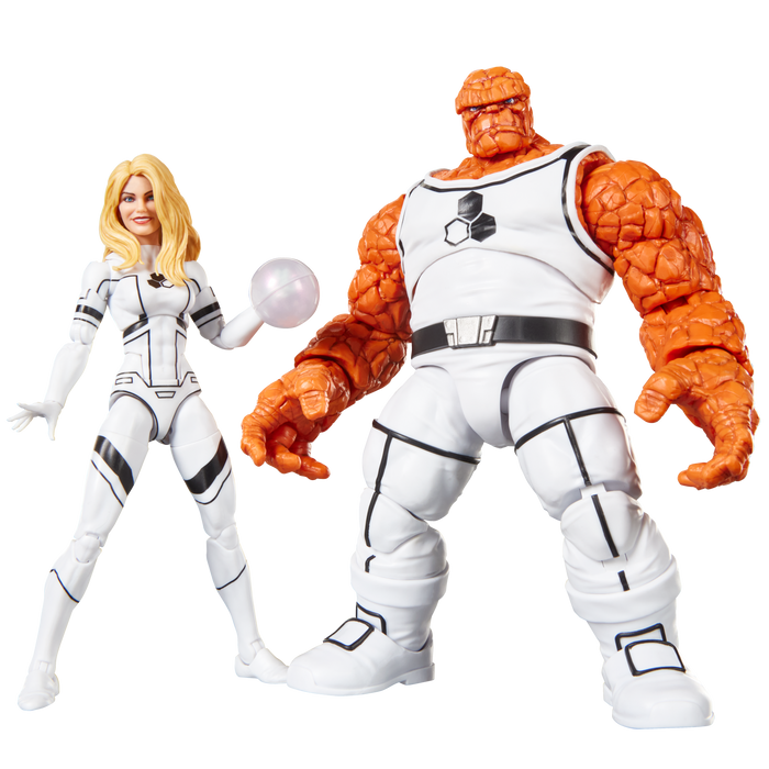 Marvel Legends Series: Future Foundation Comics - La Mole Y La Mujer Invisible 2 Pack