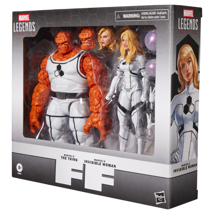 Marvel Legends Series: Future Foundation Comics - La Mole Y La Mujer Invisible 2 Pack