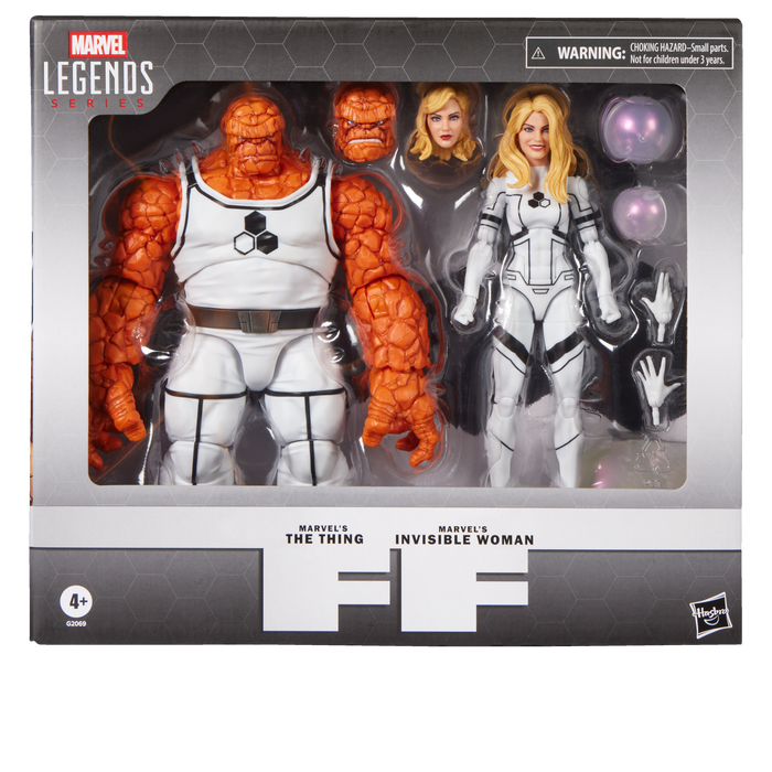 Marvel Legends Series: Future Foundation Comics - La Mole Y La Mujer Invisible 2 Pack