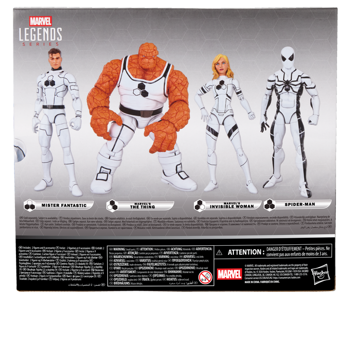 Marvel Legends Series: Future Foundation Comics - La Mole Y La Mujer Invisible 2 Pack