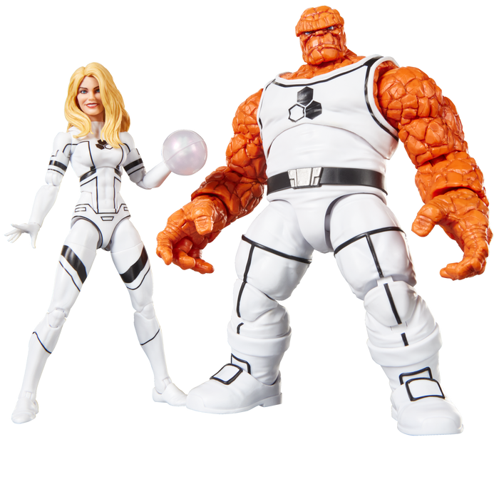 Marvel Legends Series: Future Foundation Comics - La Mole Y La Mujer Invisible 2 Pack