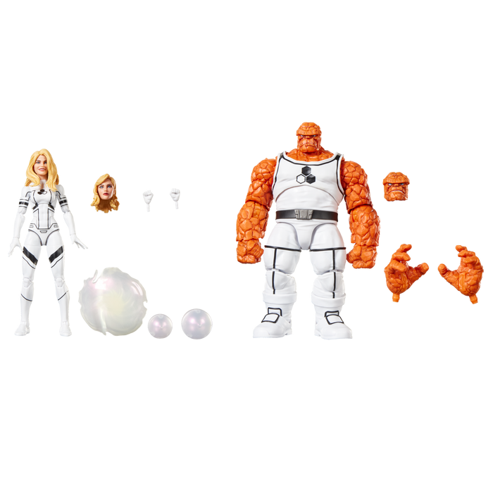 Marvel Legends Series: Future Foundation Comics - La Mole Y La Mujer Invisible 2 Pack
