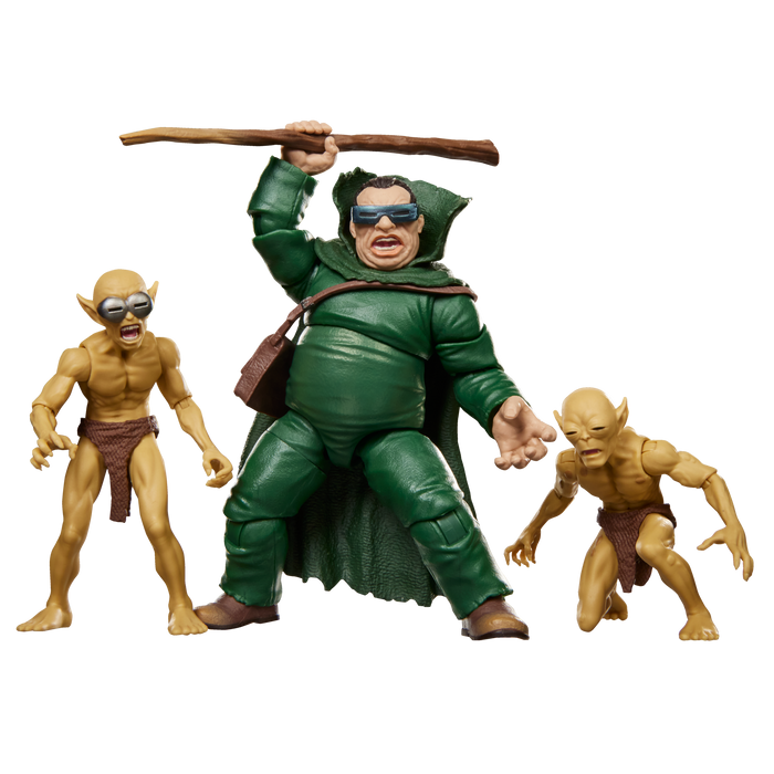 Marvel Legends Series: Comics Los 4 Fantasticos - Hombre Topo Y Topoides 3 Pack