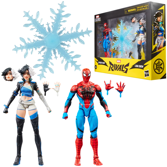 Marvel Legends Series: Marvel Rivals - Luna Snow Y Spiderman 2 Pack
