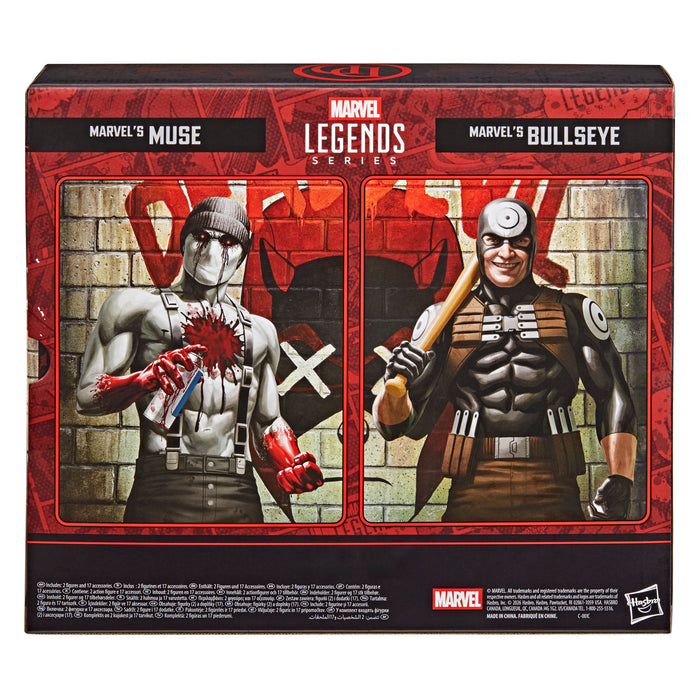 Marvel Legends Series: Daredevil - Bullseye Y Muse 2 Pack