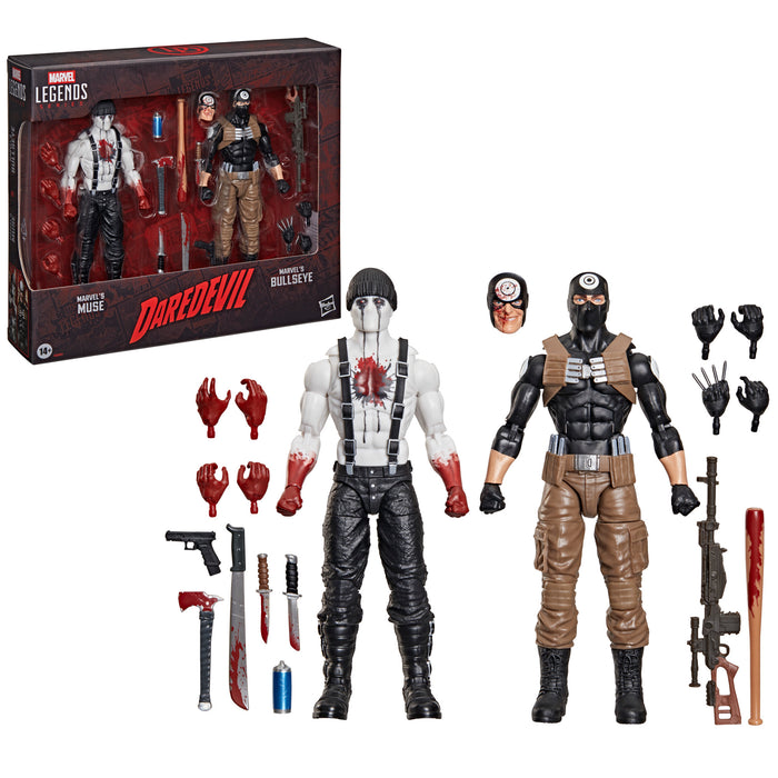 Marvel Legends Series: Daredevil - Bullseye Y Muse 2 Pack