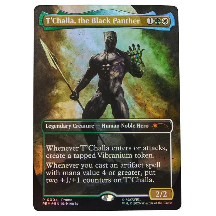 Marvel Legends Series: Magic The Gathering Super Heroes - Black Panther