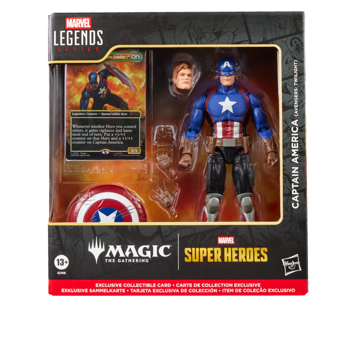 Marvel Legends Series: Magic The Gathering Super Heroes - Capitan America